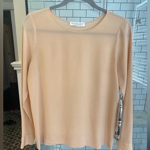 Everlane relaxed silk shirt